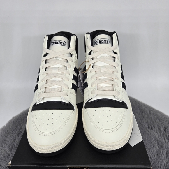 New Adidas Break Start Mid 'White Black' Women's Shoes Size 8 - Picture 2 of 8